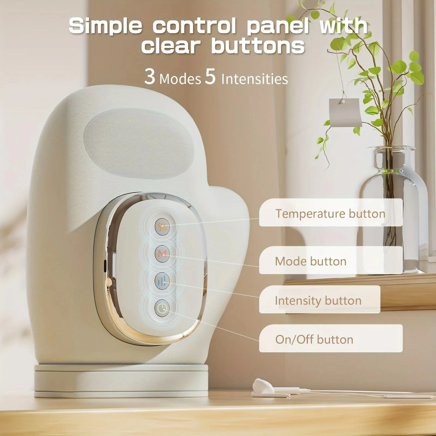 HandEase Hand Massager with heat compression