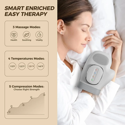 HandEase Hand Massager with heat compression